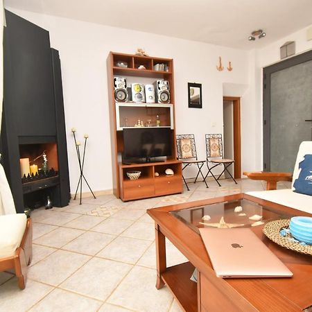 Olia Sea View Shared Pool Villa, Néa Fókaia Dış mekan fotoğraf