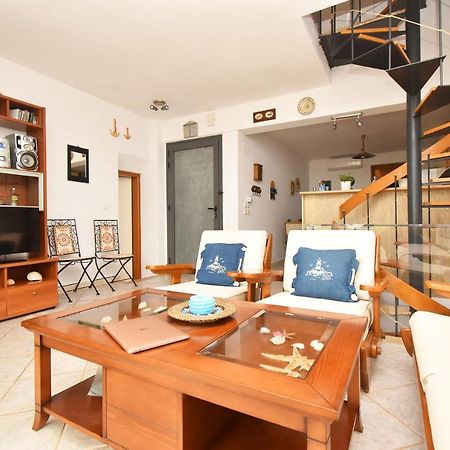 Olia Sea View Shared Pool Villa, Néa Fókaia Dış mekan fotoğraf