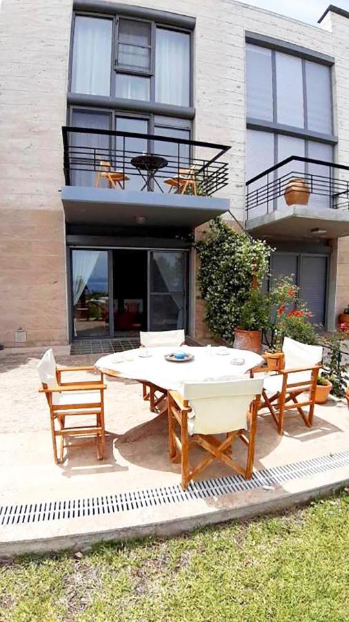 Olia Sea View Shared Pool Villa, Néa Fókaia Dış mekan fotoğraf