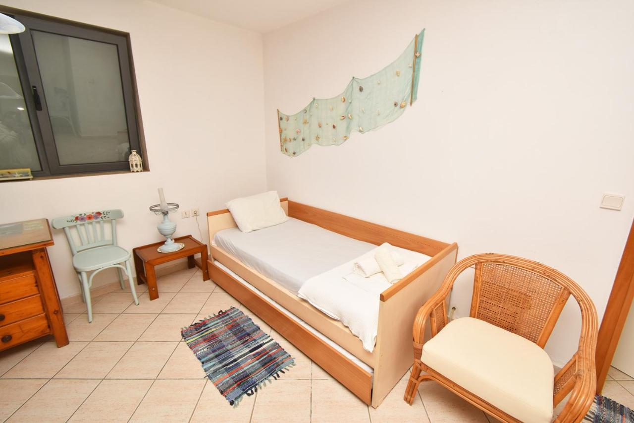 Olia Sea View Shared Pool Villa, Néa Fókaia Dış mekan fotoğraf