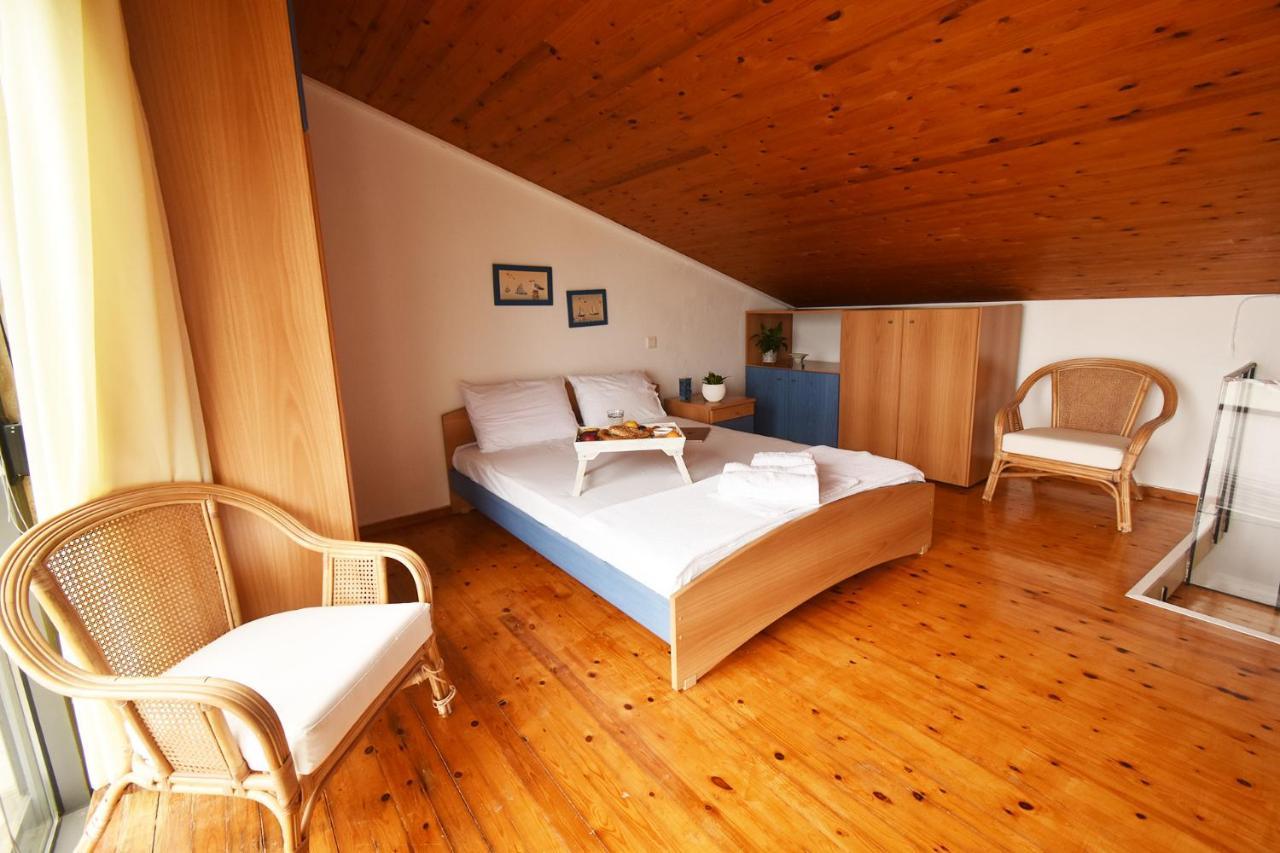 Olia Sea View Shared Pool Villa, Néa Fókaia Dış mekan fotoğraf